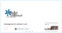 Desktop Screenshot of cheekyattitude.com